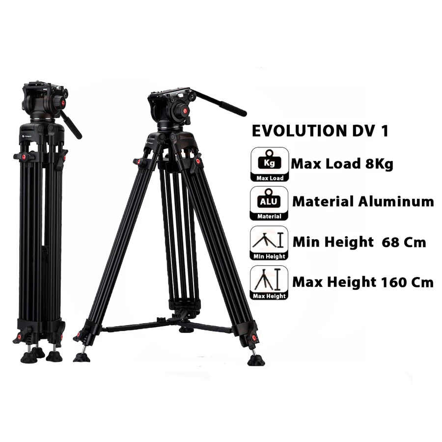 Fotopro DV1 Tripod Video